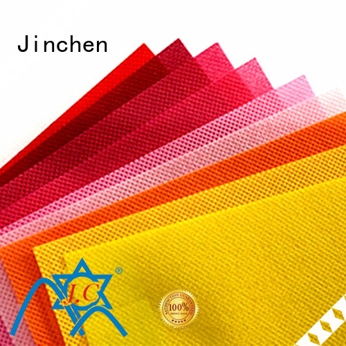 Jinchen virgin pp spunbond nonwoven fabric cloth for sale