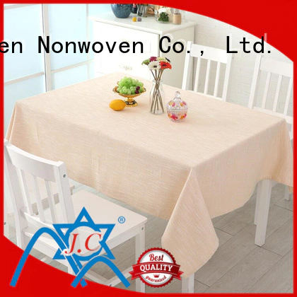 Jinchen wholesale nonwoven tablecloth with printing for sale